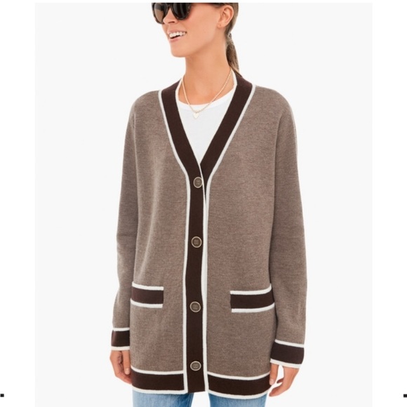 Tuckernuck Sweaters - TUCKERNUCK MELANGE LAUREN CARDIGAN SWEATER